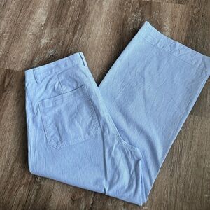 J. Crew Pinstripe Jeans